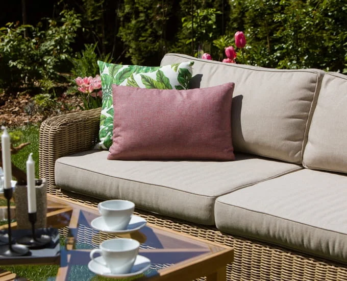 Sofa ogrodowa z technorattanu Cassandra