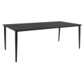 Duży stół obiadowy Delia 200x98 czarny