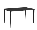 Metalowy stół Delia czarny