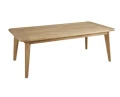 Prostokątny stolik kawowy teak Lilja 140x80 cm
