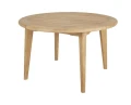 Okrągły stół ogrodowy teak Lilja fi 120 cm