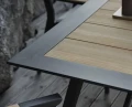 Duży stół aluminium teak Brive 240 cm