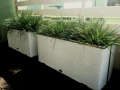 Donica technorattanowa SQUARE 130 ciemny brąz