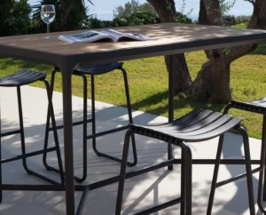 Prostokątny stół barowy Four 160x90 cm