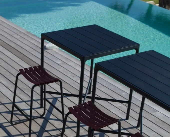 Kwadratowy stół barowy Four 90x90 cm