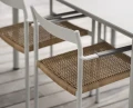 Krzesło DK aluminium-technorattan