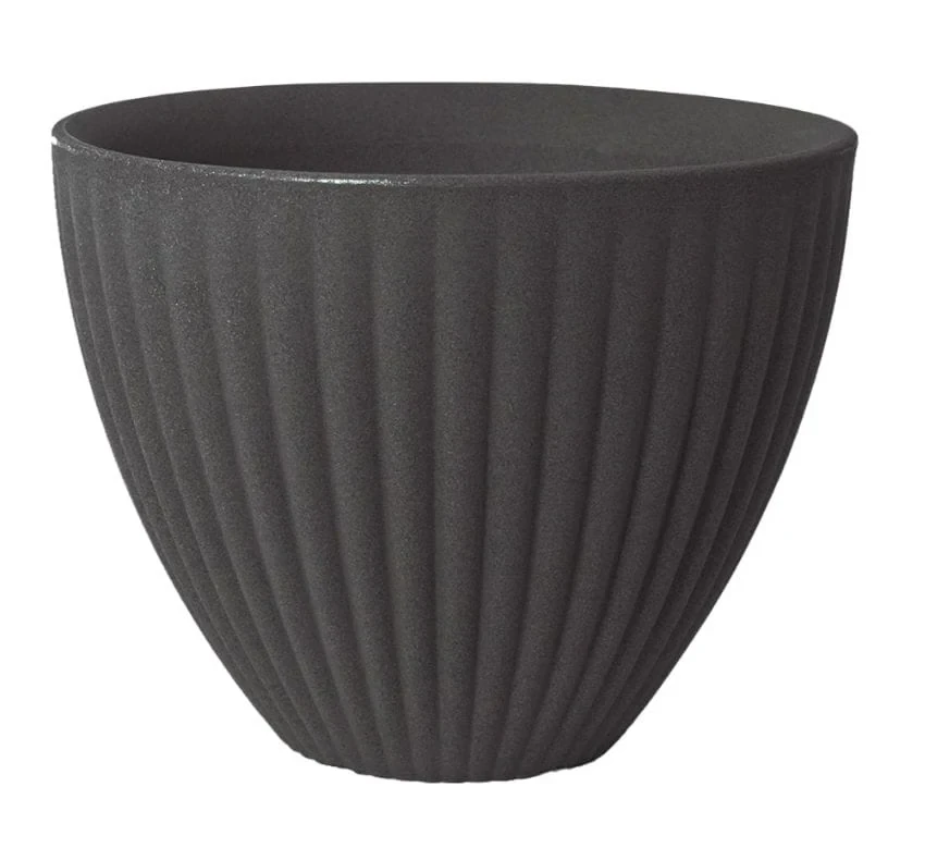 Donica plastikowa okrągła Lotus 40/31 cm