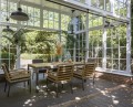 Zestaw obiadowy Zalongo teak aluminium