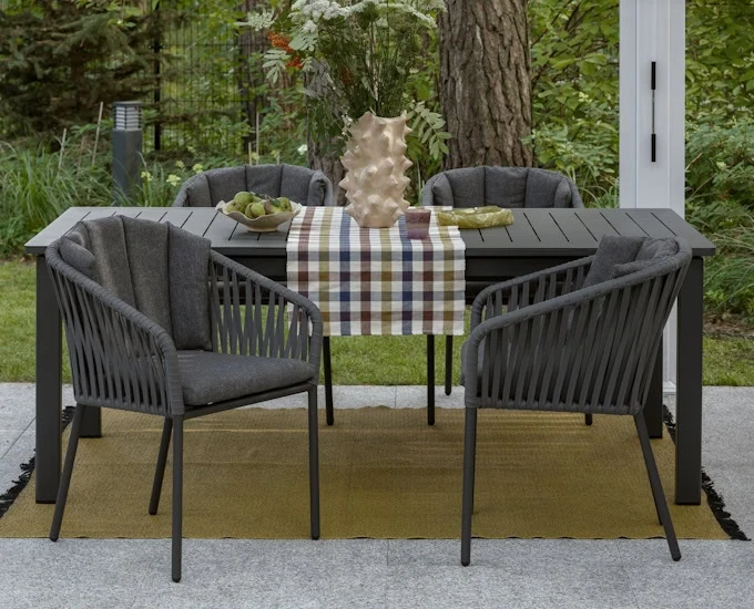 Krzesło ze sznura Elle