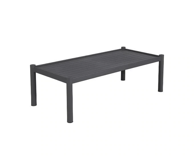 Stolik kawowy z aluminium Brad antracyt