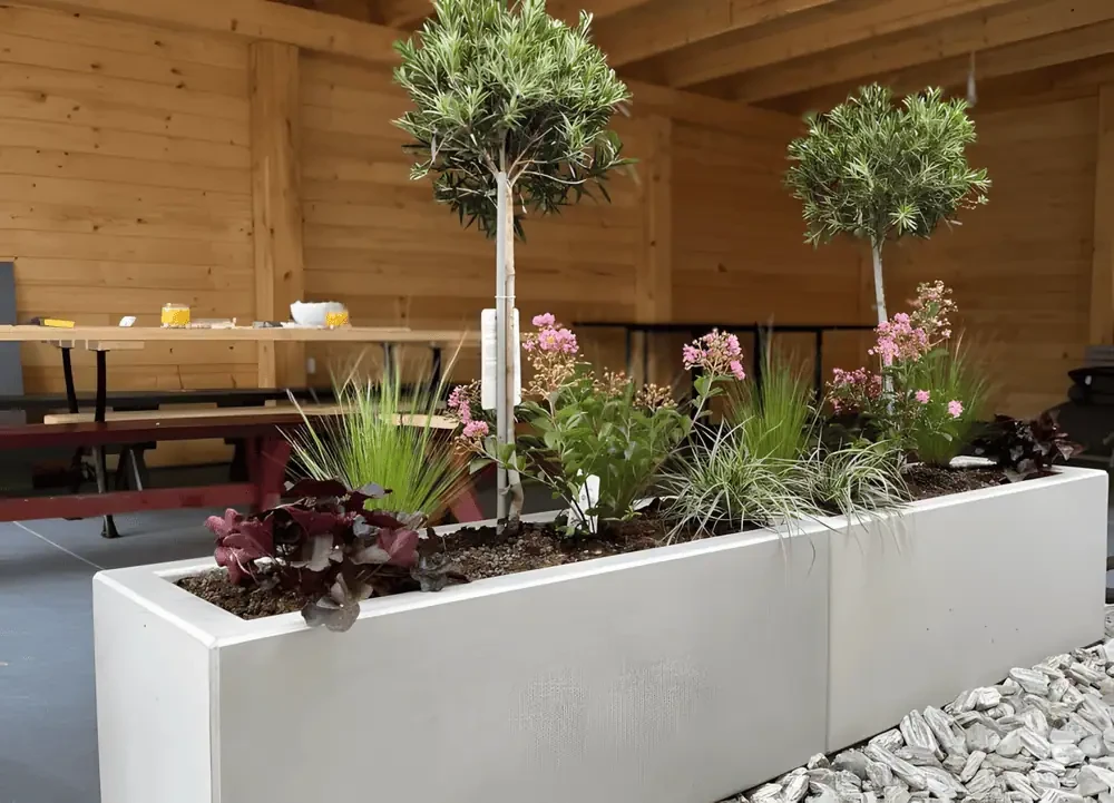 Donica betonowa 100x40x40 cm (h)