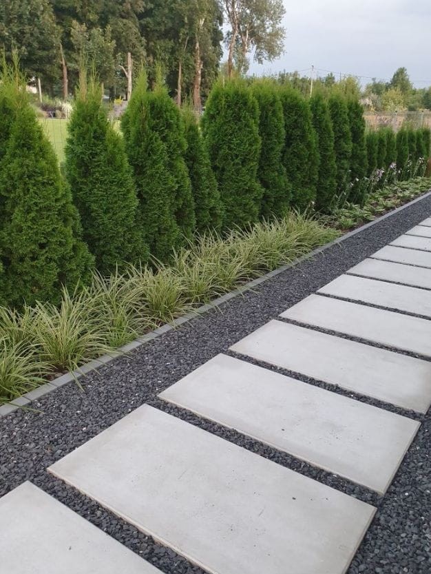 Płyty betonowe prostokątne