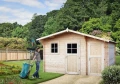 Domek ogrodowy ze schowkiem TULIPAN (416x366 cm)