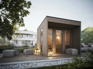 Nowoczesna sauna ogrodowa Harma