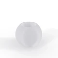 Kulista donica Jupiter Color w kolorze białym
