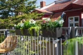 Balconera Stone 40 grafitowy czarny - doniczki balkonowe