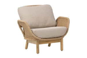 Fotel technorattanowy Lily