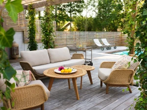 Komplet wypoczynkowy Lily - sofa i dwa fotele