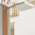prysznic Dada drewno-inox deszczownica