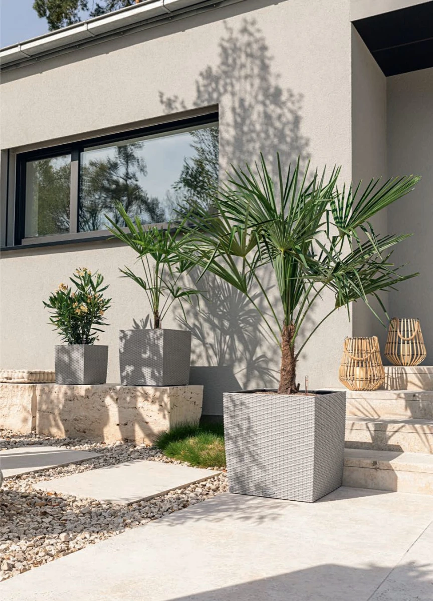 Donice Cube Cottage kolor jasny szary