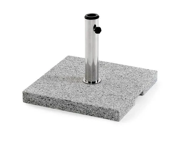Kwadratowa podstawa pod parasol (granit, 40kg)