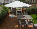 Parasol ogrodowy Linz okrągły na nodze bocznej (3 m)