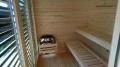 Nowoczesna sauna drewniana AZALIA