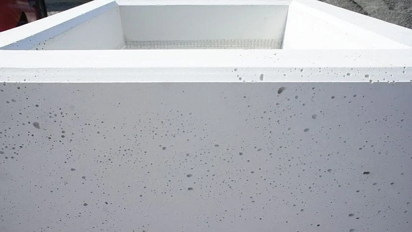 Donica ogrodowa betonowa 100x40x100 cm (h)