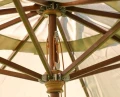 Drewniany parasol ogrodowy (3,5 m)
