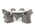 Obiadowy komplet ogrodowy RODOS