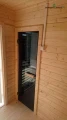 Nowoczesna sauna drewniana AZALIA
