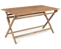 Prostokątny stół Dax 140x80 cm z teaku
