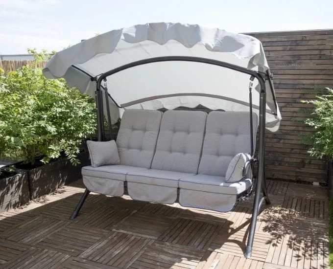 Huśtawka metalowa rozkładana BARI