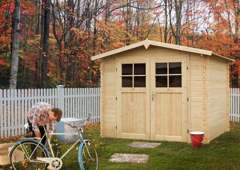 Mały domek ogrodowy FIOŁEK