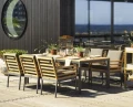 Stół obiadowy ZALONGO teak aluminium