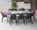 Komplet ogrodowy - stół Alloro i krzesła Palma