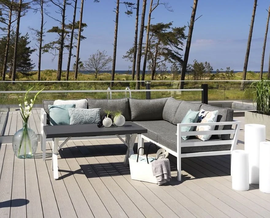 Narożnik Brest z wodoodpornymi poduszkami