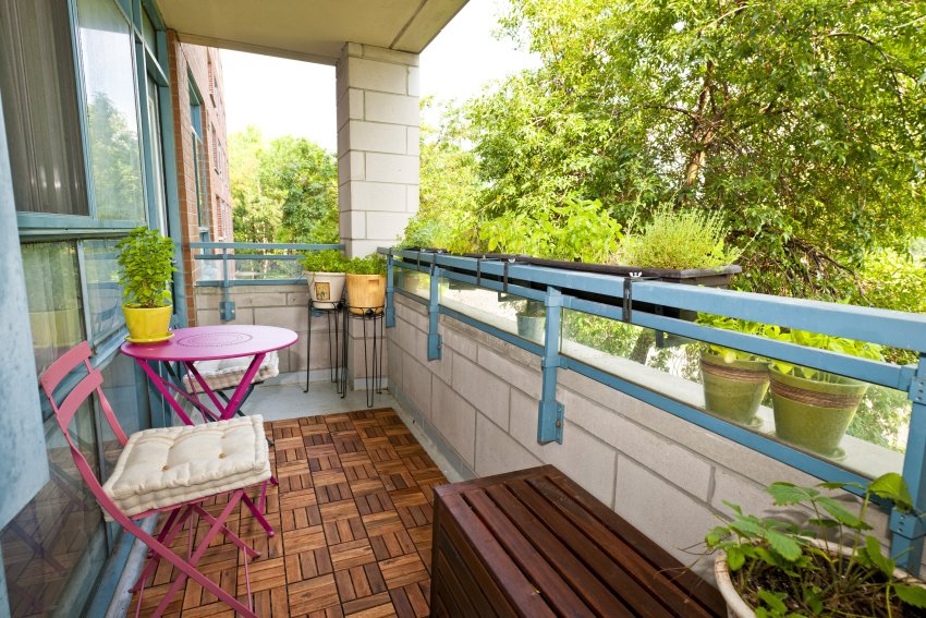 balkon w bloku