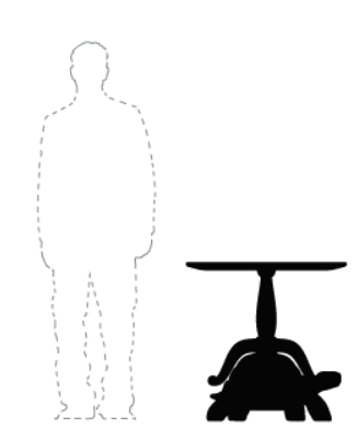 Wymiary stolika żółw