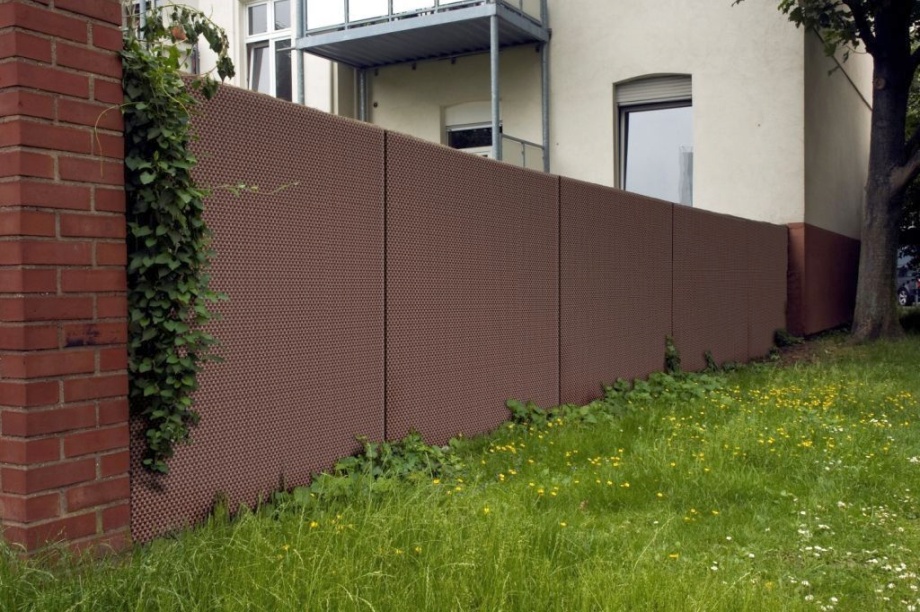 brązowe panele z technorattanu