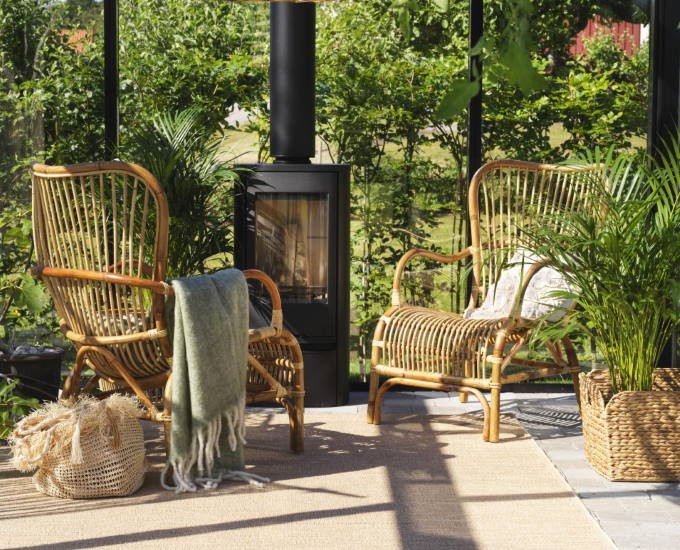 stylowy fotel vallda