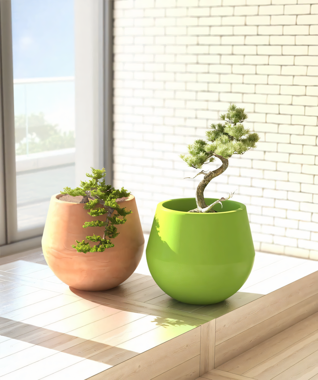 okrągła donica Aurora