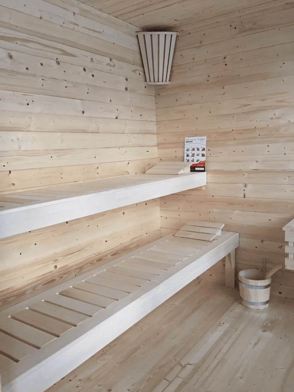 wnętrze sauny Magnolia