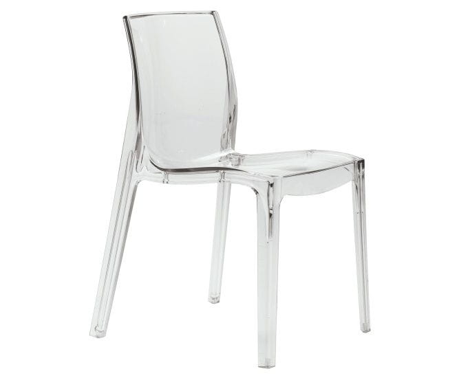 przezroczyste krzesło femme fatale