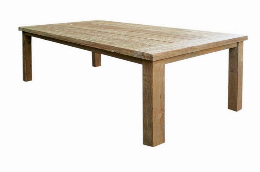 stół z drewna teak