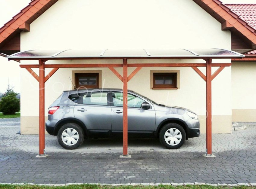 carport przy domu