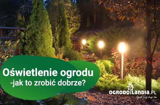 Jak zrobić oświetlenie w ogrodzie?
