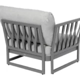 Aluminiowy fotel z poduszkami Sue – zdjęcie 7