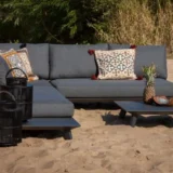 Niska sofa modułowa Bart 2-osobowa – zdjęcie 3