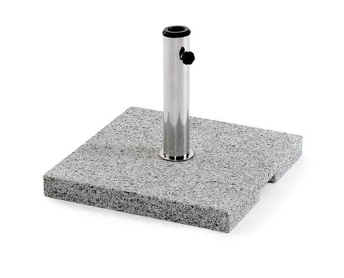 Kwadratowa podstawa pod parasol (granit, 40kg)